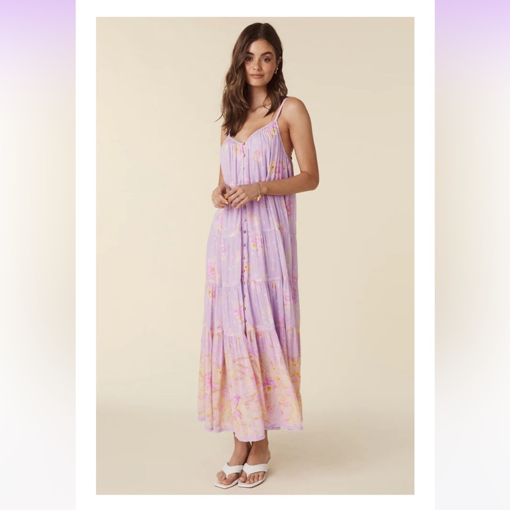 Lei lei strappy maxi dress spell size medium
